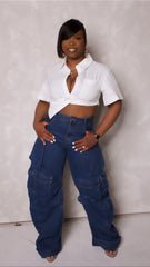 Mielle Cargo Denim